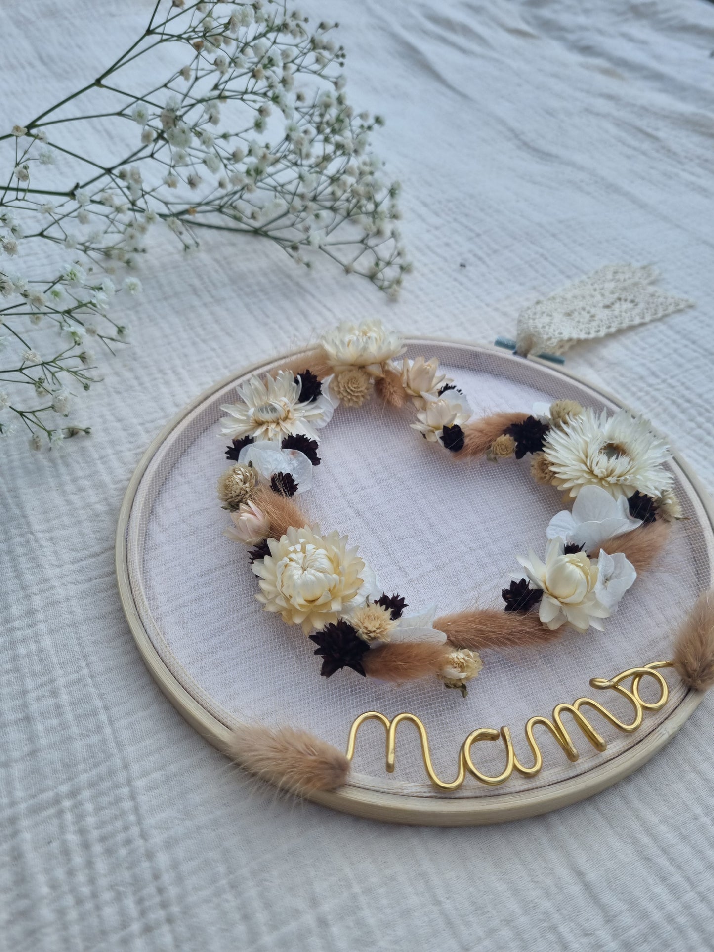 Tambour fleuri "Simone" – Édition spéciale Fête des Mères