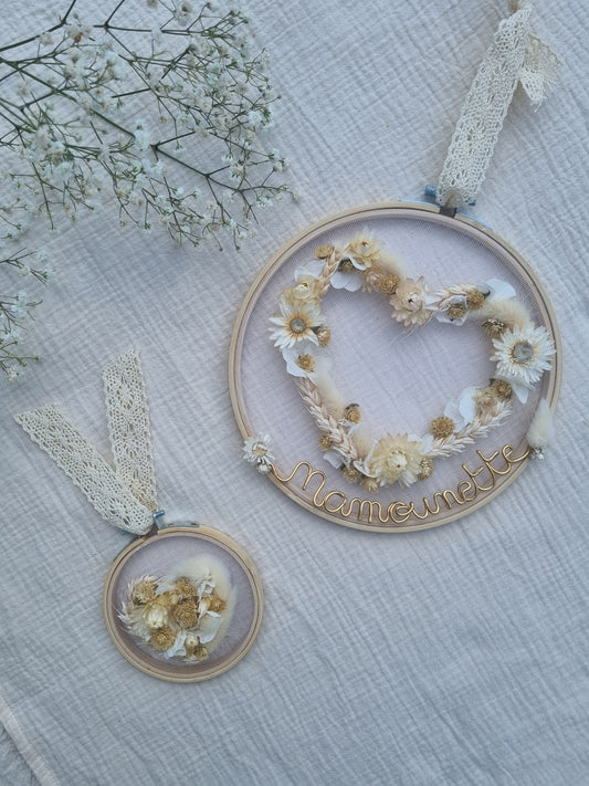 Tambour fleuri "Nicole" – Édition spéciale Fête des Mères