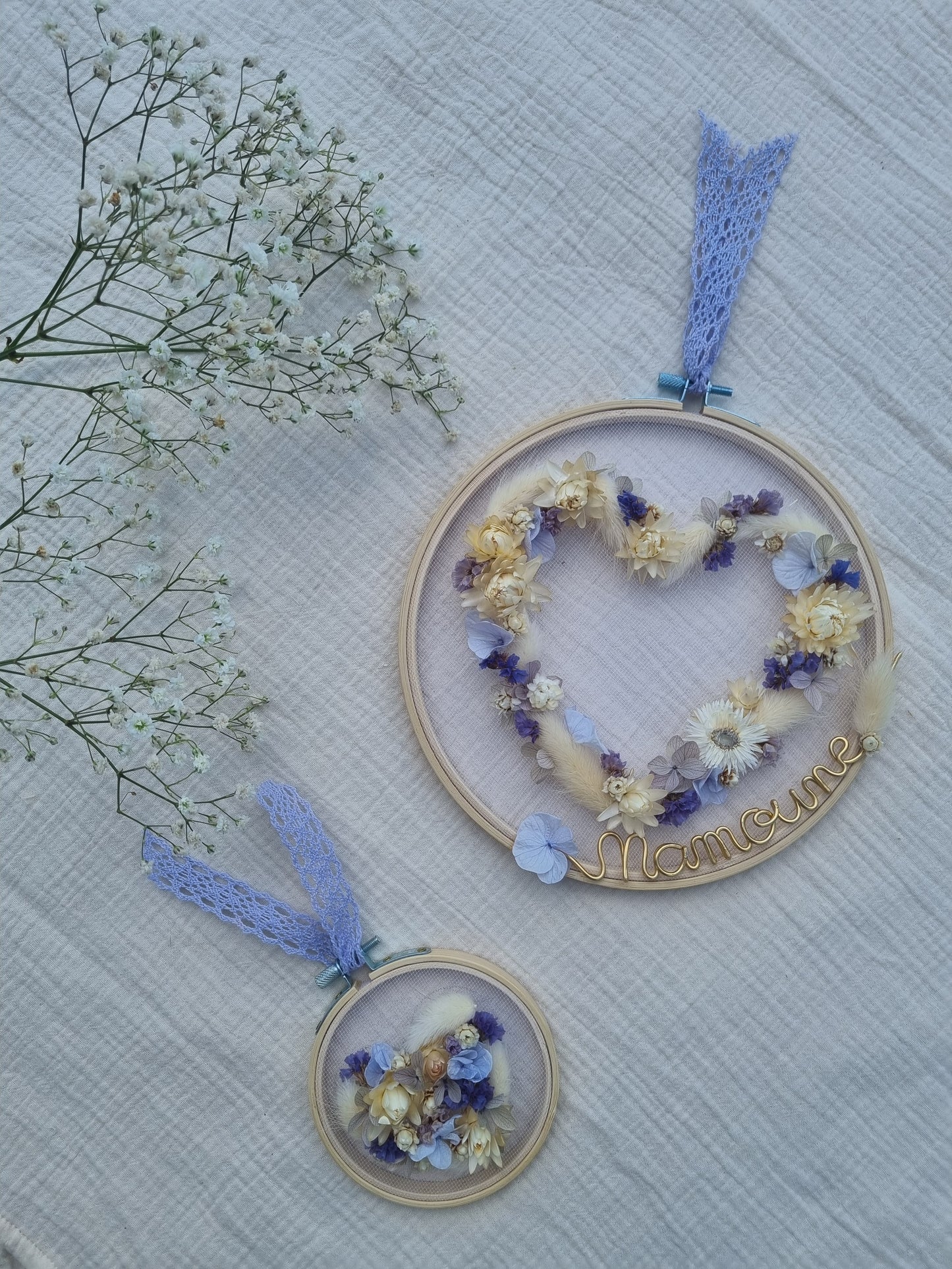 Tambour fleuri "Louise" – Édition spéciale Fête des Mères