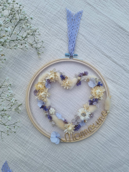 Tambour fleuri "Louise" – Édition spéciale Fête des Mères