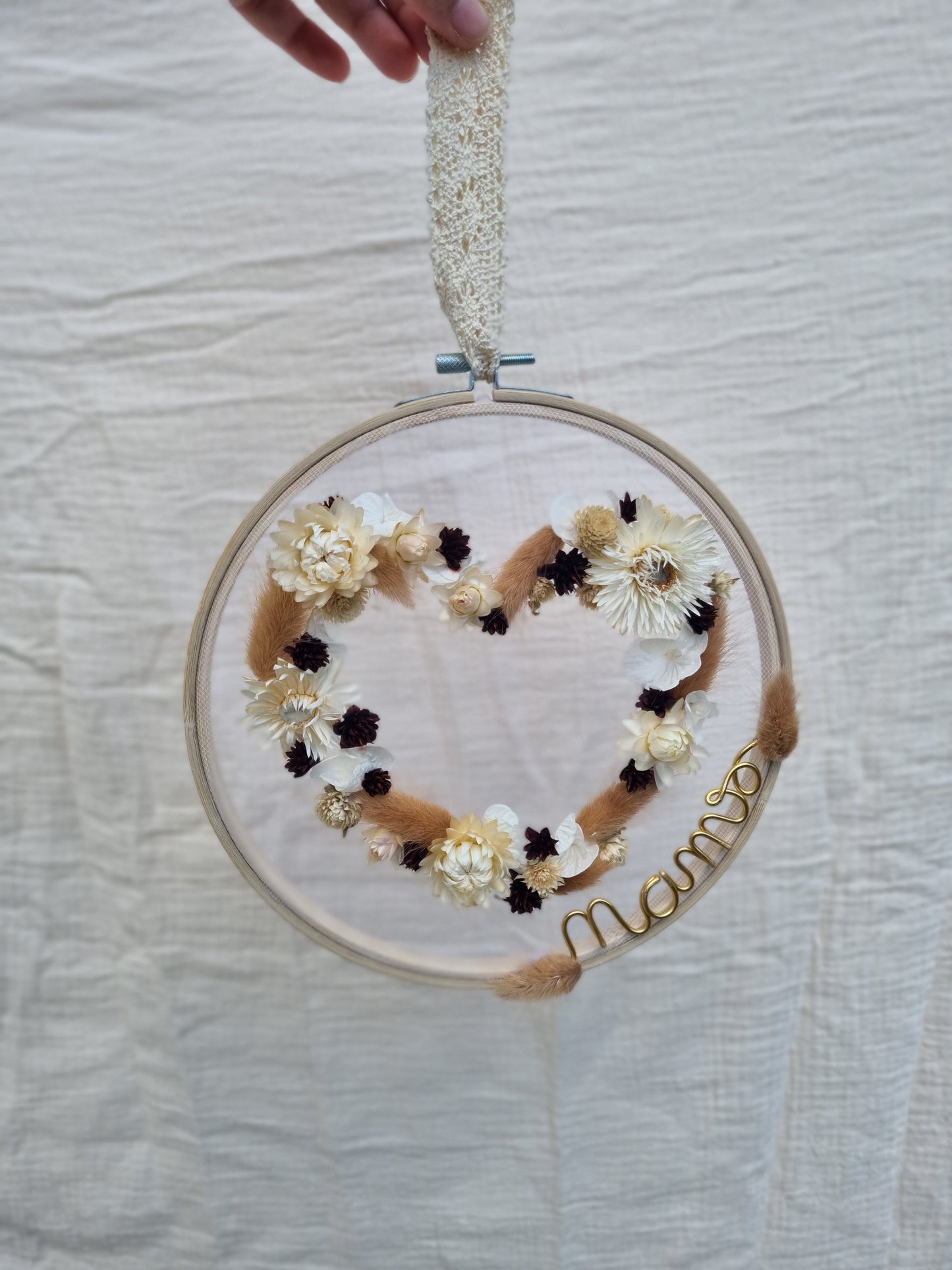 Tambour fleuri "Simone" – Édition spéciale Fête des Mères