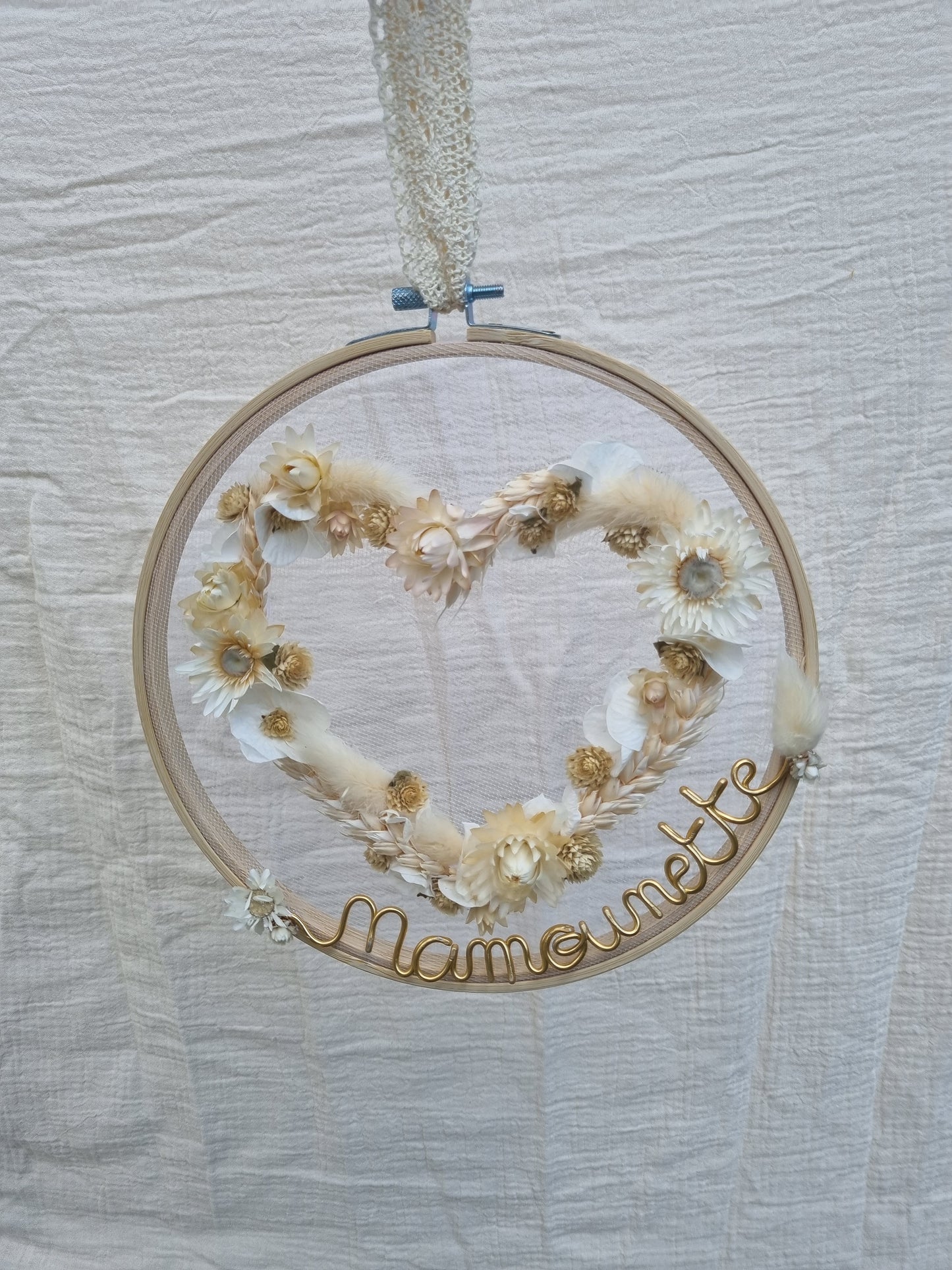 Tambour fleuri "Nicole" – Édition spéciale Fête des Mères