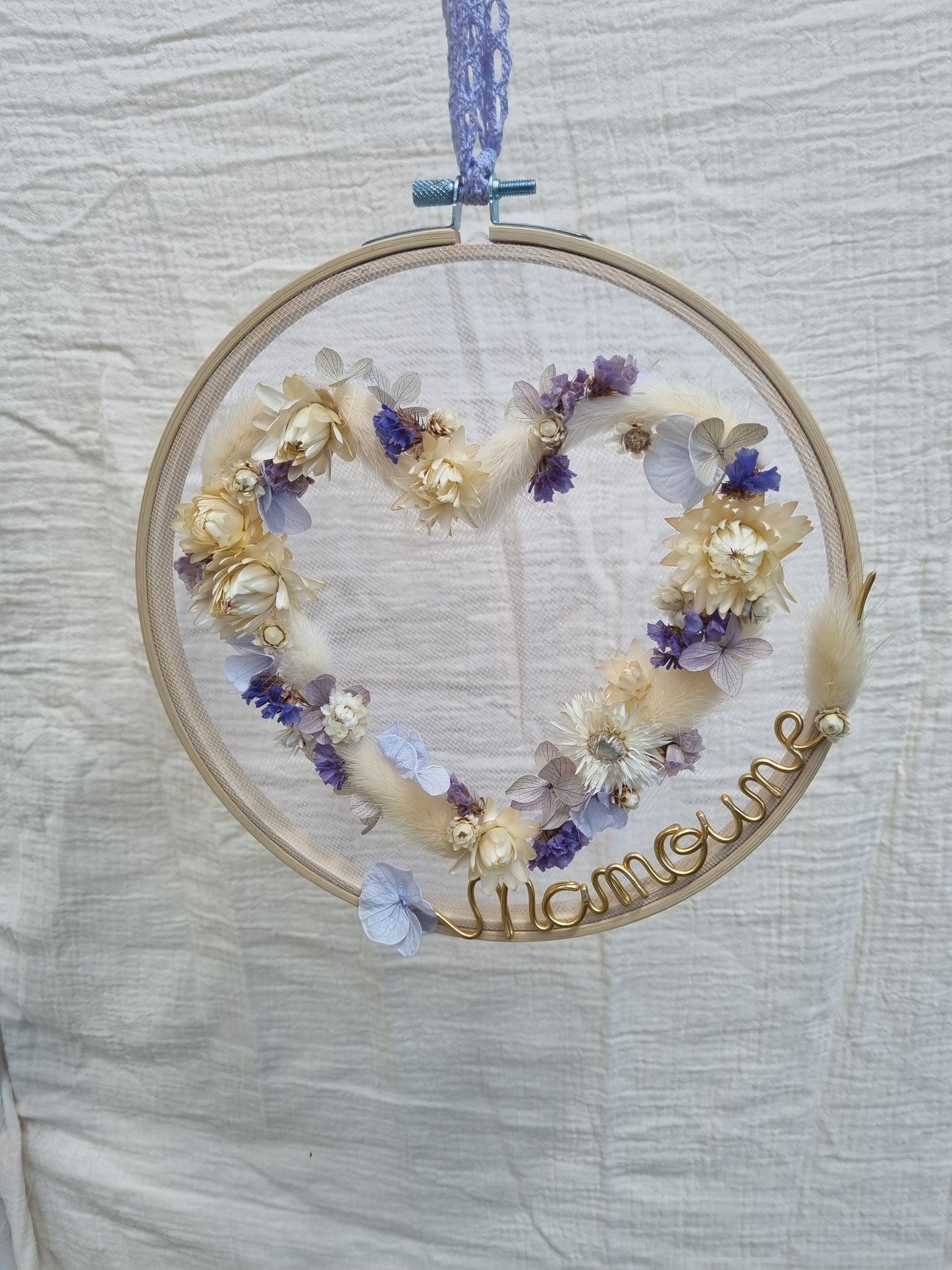 Tambour fleuri "Louise" – Édition spéciale Fête des Mères